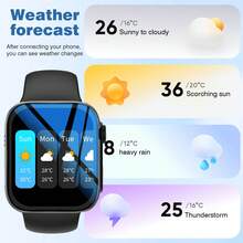 Smartwatch, Wireless Call/Dial, Multiple Sports Modes, Incoming Call Alert And Rejection, Message Reminder, SMS Reminder, Holiday Gift, Birthday Gift - Multicolor - View 7