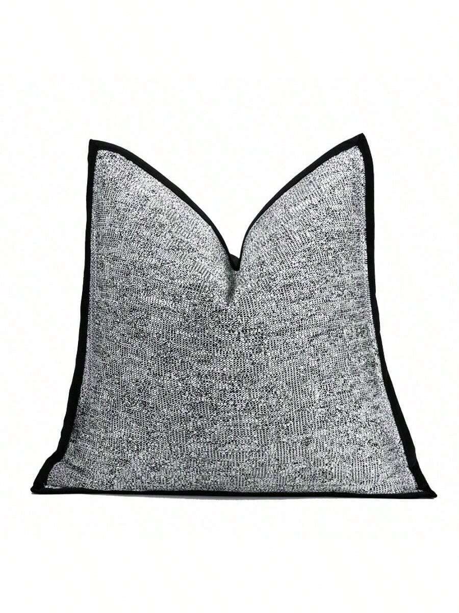 1件套豪华加厚包边装饰枕套，适用于沙发、客厅、卧室靠垫套 - 1pc - 查看 1