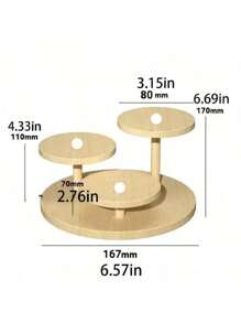 1 قطعة - حامل عرض خشبي متعدد الطبقات، 5 منصات عرض مجوهرات صغيرة، حامل عرض متعدد الأغراض للطاولة لحفلات، حامل عرض خشبي متعدد الأغراض، مناسب للتحف والهدايا التذكارية، للديكور الداخلي والخارجي، (بعض الأجزاء قد تكون عشوائية)، ضروريات العطلات، الخريف، ، هالوين، عيد الميلاد، الكرنفال، اليوم الوطني، الخريف، يوم الاستقلال للمرأة منظم تخزين الأساسيات السفر العودة إلى المدرسة تخزين غرفة النوم ديكور الخريف