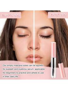 1/2/3/4/5/6/10/20/50/100pcs Empty Mascara Tube With Eyelash Wand, For 10ml Premium Eyelash Cream Container Bottle With Mini Funnels,Wholesale In Large Quantities, Cheap - Multicolor - View 4