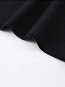 Camiseta de Hombre Zildjian Cymbals Algodón Cómoda Ropa Casual Diseño de Moda Alta calidad mangas cortas - Negro - Ver 4