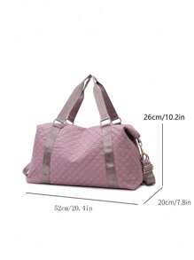 行李收纳袋，轻便折叠，加大，携带旅行周末和过夜包，周末包医院包学校包学校配件学校用品旅行必需品假日旅行包行李箱旅行包女士