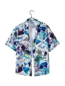 Men Shirt Co-Ords - 彩色 - 查看 5