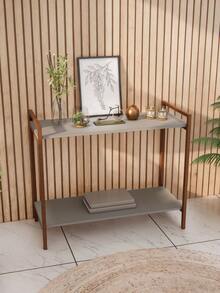 Inaugurates Furniture Sideboard Table Buffet Coffee Corner Living Room Kitchen Wine Cellar Rectangular Bar - Grey - View 2