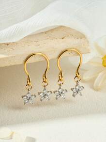 AVYRING 1pc Sparkling Non Piercing Nipple Jewelry Heart CZ Dangle Fake Nipple Rings Fake Body Piercing Summer Jewellery Sexy Women Clothing Accessories