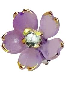 10个/套 白色花朵发夹，精致小花点缀闪亮水钻，清新自然——适合女孩和女士，日常、婚礼或特殊场合佩戴，增添低调优雅。轻巧易用，牢固固定头发，打造自然美丽的发型。尽情享受这些小花的温柔之美吧！ 爪夹、发夹、发卡 - 彩色 - 查看 6