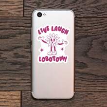 1 buc autocolant sarcastic amuzant cu Lobotomie, umor negru pentru sticlă de apă, autocolant umoristic pentru laptop pentru auto-exprimare anti-inspirațională, autoadeziv lucios și impermeabil durabil pentru pahare, notebook-uri și telefoane, cadou amuzant pentru prieteni, piesă de artă cu care te poți identifica și cu cultura alternativă, accent declarativ pentru obiecte personale