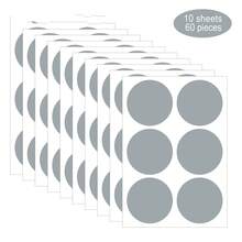 90pcs 25mm/1inch Round Scratch-Off Stickers With Diy Game Festival Scratch-Off Coating, Interactive Stickers Valentine's Day - Multicolor - View 6