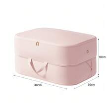 1个可折叠收纳袋，超省空间自压缩收纳袋，适用于棉被、毛毯、床上用品、衣物。大容量便携式搬家袋，防尘收纳整理袋