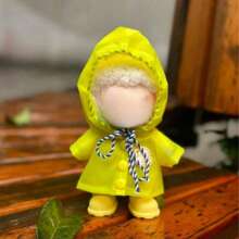 1 pieza Conjunto de ropa para Labubu, accesorios para muñecas, ropa de muñeca linda adecuada para Labubu, ropa de vestir para Labubu (SIN muñeca), conjunto de vestidos premium con accesorios, regalos de Navidad, regalos de cumpleaños