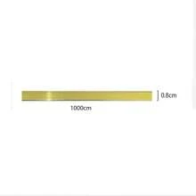 1 Roll Self-Adhesive PVC Decorative Wall Sticker - 10m/32.8ft Peel And Stick Molding Trim, Shiny Mirror Finish For Living Room, Bedroom, Bathroom, And More, Easy DIY Home Decor, Bathroom Wall Stickers - Multicolor - View 2