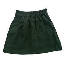 Girl's Pleated Uniform Skirt Scooter Size 5-16 Navy Khaki Black Hunter Green - 獵人綠 - 查看 3