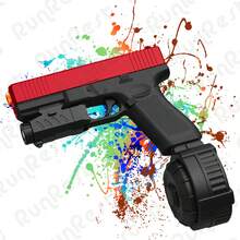A New Generation Of Ultra-High-Speed, High-Performance Toys Gel Blaster,Gel Ball Blaster,Electric Ball Blaster,High Performance Cool Toy ,Splatter Ball Toys For Outdoor Activities Shooting Game Party .Thanksgiving Halloween, Christmas And Birthday Gifts - 黑色 - 查看 6