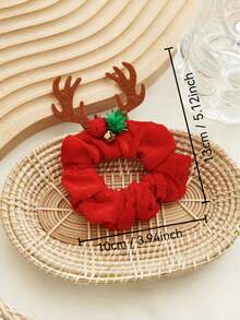 1 szt. gumek do włosów na Halloween z uroczymi akcentami nietoperza i pająka, modne gumki do włosów z materiału Y2K, fantazyjne gumki w kreskówkowym stylu dla kobiet - świąteczne akcesoria do włosów na imprezy