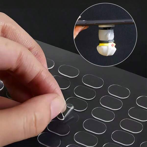 Multipurpose Double Sided Adhesive Tape, Daily Clear Applicable Strong Ductility Sealing Strip Rubber Seal, Easy To Use, Reusable Strong Adhesive Tape, Arts&Crafts, Party Supplies, Back To School Valentine Day, Wall Decal For Home Decorations Items Refresh Your Home