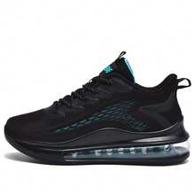 Men Sneaker Lightweight Air Cushion Sneakers Comfortable Non Slip Design - Green - View 1