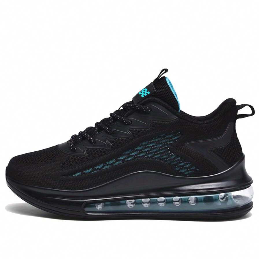Men Sneaker Lightweight Air Cushion Sneakers Comfortable Non Slip Design - Green - View 1