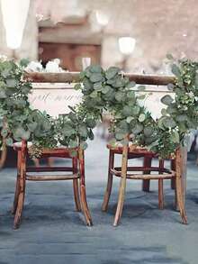 1. Ghirlande di foglie artificiali, utilizzate per decorare le foglie delle viti per San Valentino, adatte per matrimoni, feste e decorazione della casa, viti verdi finte per la pioggia e la decorazione della casa, San Valentino, regali. 2 pezzi / 4 pezzi - 315 in * 30 in Veli da sposa bianchi per arco, tessuto drappeggiato per arco da matrimonio, veli per arco da matrimonio per cerimonie nuziali