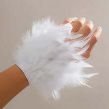 1 Mảnh Vòng Tay Lông Vũ Vòng Tay Lông Vũ Trang Sức Chân Showgirl Vòng Tay Cho Tiệc Hóa Trang Sân Khấu Phụ Kiện Trang Phục - nhiều màu - Xem 6