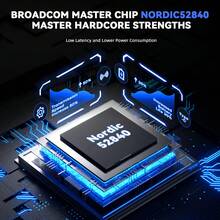 ATTACK SHARK G3PRO Wireless Gaming Mouse With RGB Charging Base, Ultralight 59g, 2.4G/USB-C/Bluetooth Tri-Mode Connection, PAW3311 Optical Sensor, 1000Hz, 25000 Adjustable DPI, 500mAh Battery For PC/Laptop/Windows - 白色+貼紙 - 查看 4