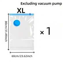 8pack Pack Space Saver Vacuum Storage Bags, Kitchen Storage Organization, For Clothing Storage And Underbed Storage, Storage Bags Vacuum Sealed, For Toy Storage Bags, Home Travel Essentials, Duffle Bag For Travel Pump Included,Vacuum Sealer Bags For Clothes, Comforters, Blankets, Bedding