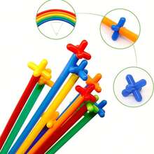 80/150/200PCS Straw Constructor Set Toys STEM Building Toys Straw Toy, Interlocking Plastic Toys Engineering Thin Tube Blocks Toy Educational Kit For Kids Toy For Boys And Girls Gift - Multicolor - View 3
