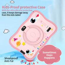 7-Inch Tablet PC, 2GB RAM + 32GB ROM, Quad-Core 1.3GHz Processor, Android 13 MTK8321, 1280x800 High Definition IPS Display, 2MP+5MP Camera, 4000mAh Battery, WiFi, Parental Control, Education & Gaming, ABS Plastic + Silicone Material, Includes: Packaging Box, Data Cable, Manual, OTG, SIM Card Pin - Multicolor - View 2