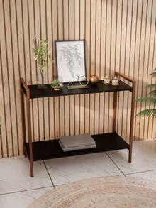 Inaugurates Furniture Sideboard Table Buffet Coffee Corner Living Room Kitchen Wine Cellar Rectangular Bar - màu đen - Xem 2