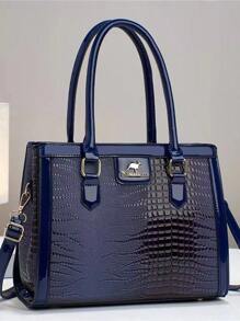 Women Shoulder Bags - 藍色 - 查看 3