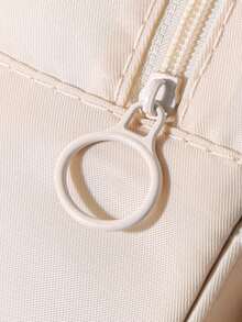 1pc Travel Hanging Toiletry Bag, For Men Women Travel Shaving Bag, Waterproof Makeup Bag, Wash Bag Makeup Organizer, Cosmetic Case For Bathroom Shower