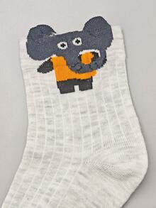 5 Pairs Of 2-16 Year Old Boys And Girls Autumn And Winter, New Boneless Children's Socks - Multicolor - View 3