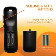 Ceybo 3226000887 Original Remote Control Compatible With All Westinghouse Roku Smart TV Includes  + Hulu And Sling Shortcuts - 黑色 - 查看 5