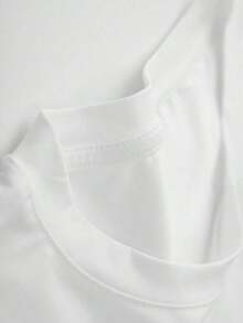Camiseta de manga corta casual blanca con estampado de palmeras para hombres Shwiy, camiseta gráfica con árbol de coco de California, adecuada para uso diario, regalo para el novio - Blanco - Ver 5