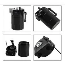 Oil Catch Can Kit With O-Rings Aluminum Oil Catch Can For Most Cars - Black - View 4