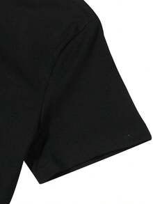 LocalMen's House Techno Raver DJ Graphic-Shirt - Men's Loose Fit Black Tee With Bold NEON GREEN & PINK HOUSE Letters, Clubwear Shirt Raves, Festivals, Gym, Concerts - Washable Cotton Top Parties & Everyday Streetwear, Festival Outfit, Modern Look, Durable Material, Statement Piece, Rave Outfits - Black - View 4