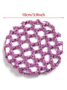 5/10 losowych damskich siatek na włosy w stylu vintage i minimalistycznym, profesjonalne akcesoria do włosów, osłonki na koki odpowiednie dla pilotów, pielęgniarek, tancerek, jednokolorowe sportowe opaski poliestrowe na cały sezon, zestaw do stylizacji włosów, zestaw narzędzi do włosów, akcesoria do domu i urody dla kobiet, prezenty