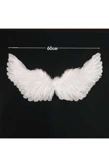 Đôi cánh thiên thần dành cho người lớn, cánh trắng, cánh đen, cánh lông vũ cho bé gái, cánh thiên thần hóa trang, dành cho phụ nữ - Nhiều màu - Xem 6