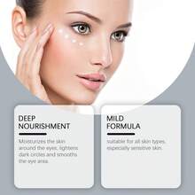 20ml Instant Firming Eye Cream, Suitable For All Skin Types, Tightens And Smooths, Reduces Puffiness, Fine Lines, Deep Wrinkles And Crow's Feet - White - View 9