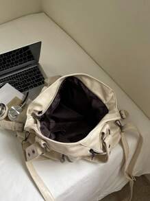 复古简约大容量时尚学生/办公室通勤手提包