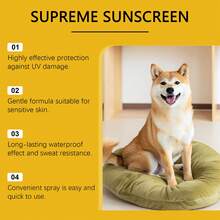 Dog Protective Spray, Water-Resistant, Gentle With Vitamin E To Protect Skin, Dog Care Spray