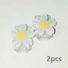 2 piezas Protector de cable de carga con forma de Sakura linda, material de TPU, sin batería incluida, universal, accesorio de cable de carga, accesorio de teléfono - Multicolor - Ver 8