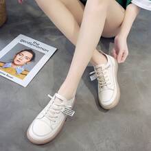 Women Skateboarding Shoes - 米色 - 查看 6