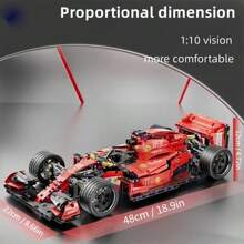 Detailed Racing Car Model, High Fidelity, Showcasing Mechanical Charm, Ideal For Model Enthusiasts To Collect, Experience The Joy Of Assembly, Birthday, Halloween, Christmas, Winter Gift
