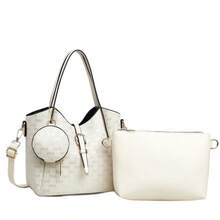 Women Shoulder Bags - 白色 - 查看 4