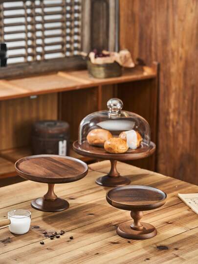 1 Cake Decoration Rack Multi-Layer Tray, Creative Afternoon Tea Snack Dessert Rack Fruit Snack Display Rack Brown Tray Dessert Display Rack Baking Dessert Rack, Suitable For Kitchen, Dining Room Table Decoration, Wedding Decoration Party Supplies.