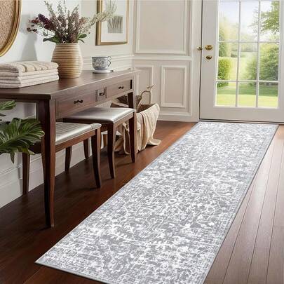 Boho Area Rug Washable Rugs For Living Room Vintage Non Slip Area Rug Ultra Soft Throw Rugs Carpet For Bedroom Dining Room Dorm