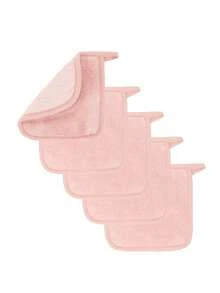 3/5pcs Soft Microfiber Facial Cleansing Cloths, Makeup Removal Face Towels With Hanging Loop, Gentle On Skin, Washable And Reusable - Multicolor - View 27