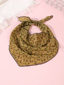 Khăn Bandana nữ 1 chiếc khăn tam giác chấm bi phong cách Hàn Quốc mới, khăn trùm đầu tươi mát tự nhiên, phụ kiện tóc băng đô phụ kiện mùa thu - Nhiều màu - Xem 5