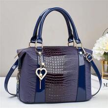 Women Shoulder Bags - 深藍色 - 查看 2