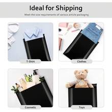 Metronic Poly Mailers 10x13 100 Pcs |   Small Shipping Bags For Clothing |   Mailing Bags For Small Business, Shipping Envelopes,Packing Bags In Black - Black - View 7